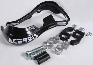 Acerbis Rally Pro Handguards (Black) - 2142000001 Last Chance