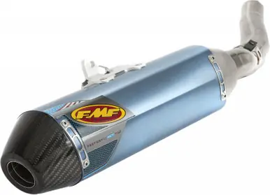 Limited Edition Fmf Exhaust Factory 4.1 Anod Ti Slip- On Muffler/R.Car Cap Kx450F'12 - 042286