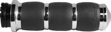 Best Seller Avon Velvet Air Grips W/Cable Throttle (Chrome) - AIR-93