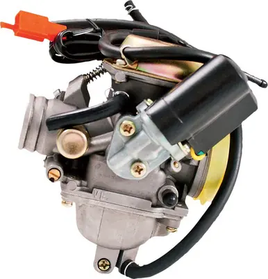 Outside Gy6 Stock 4-Stroke Carburetor 125/150Cc W/Electric Choke - 03-0026 Luxury
