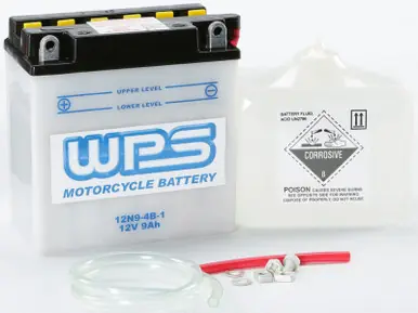 Sale Wps Battery W/Acid 12N9-4B-1 - 12N9-4B-1