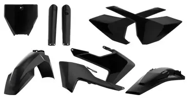 While Supplies Last Acerbis Full Plastic Kit Fc250-450 Tc1 25 Black - 2462600001