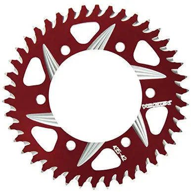 Vortex Cat5 Rear Aluminum Sprocket Red 42T - 435ZR-42 Discount