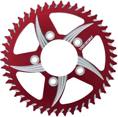 Vortex Cat5 Rear Aluminum Sprocket Red 47T - 252ZR-47 Seasonal Sale