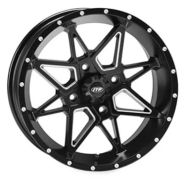 Must Have Itp Tornado 14X7 4/110 2+5 M.Blk/Mac Wheel - 1421954727B