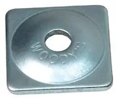Woodys Digger Support Plates Square A Lum. 5/16" 144/Pk - ASW2-3775-C Time-Limited