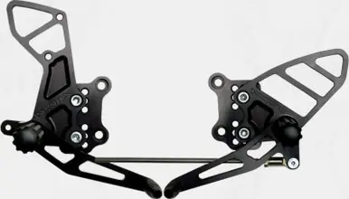 Vortex Rear Set (Black) - RS503K Premium