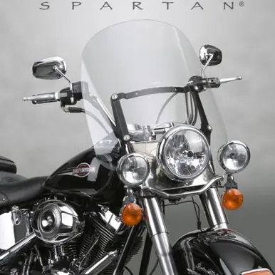 Cheap National Cycle Spartan Quick Release Windshield; Tall (Clear) - N21200