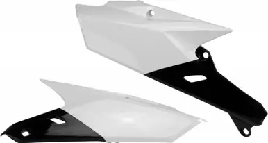Trusted Brand Acerbis Side Panels (White/Black) - 2374161035