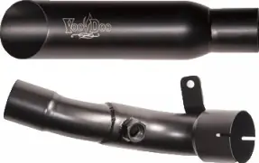 Voodoo Slip-On Suzuki Blk Single Conversion Gsx-R1002 - VEGSXR1K9B Hot Picks