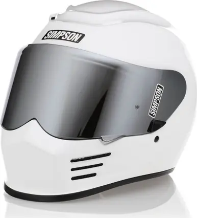 Markdown Simpson Speed Bandit White Helmet