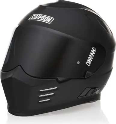 New Release Simpson Ghost Bandit Matte Black Helmet