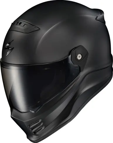 Warranty Included Scorpion EXO Covert FX Matte Black Helmet
