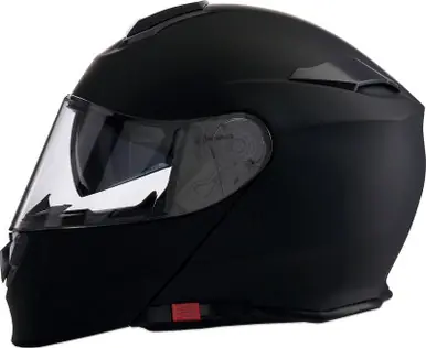 New Arrival Z1R Solaris Modular Flat Black Helmet Matte