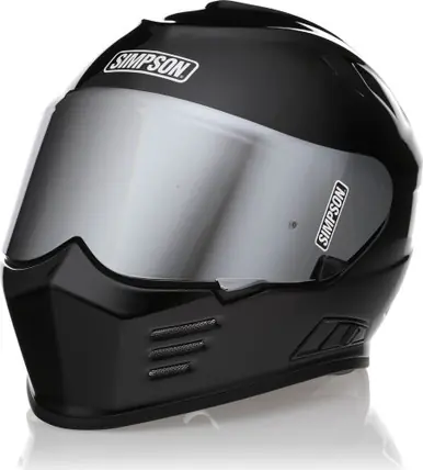 Authentic Simpson Ghost Bandit Black Helmet