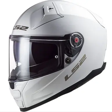 Limited Time LS2 Citation II Solid Gloss white Helmet