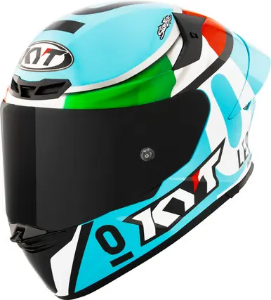 Popular KYT TT-Revo Leopard Tricolore Replica Helmet