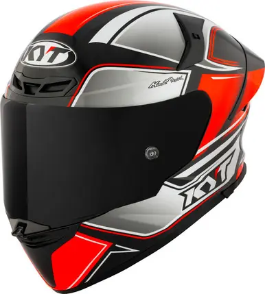 KYT TT-Revo Tourist Red Flourescent Helmet Secure Checkout