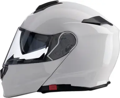Genuine Z1R Solaris Modular White Helmet