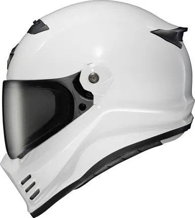 Markdown Scorpion EXO Covert FX Gloss White Helmet