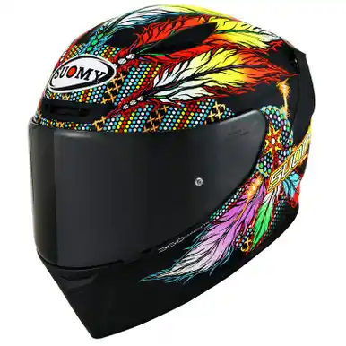 Suomy Track-1 Chieftain Black Helmet Top Rated