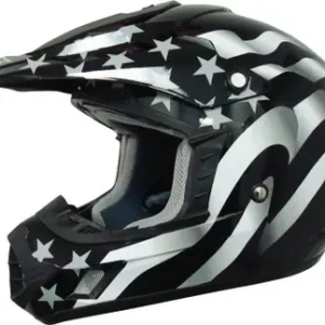 AFX FX-17 Stealth Flag Helmet Worldwide Shipping