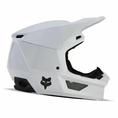 Viral Fox Racing V Core White Helmet