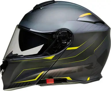 High Quality Z1R Solaris Modular Scythe Black Hi-Viz Helmet