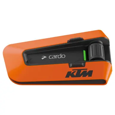 Free Shipping Cardo Packtalk Edge KTM Edition Bluetooth Headset Single
