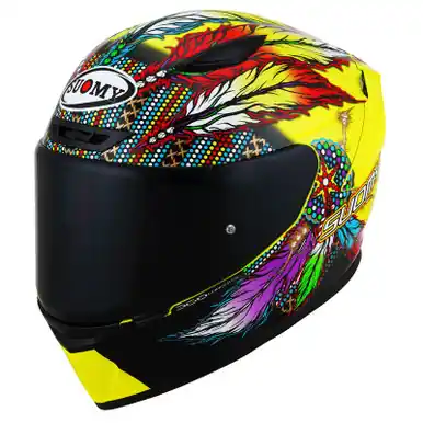 Suomy Track-1 Chieftain Yellow Helmet Place Order