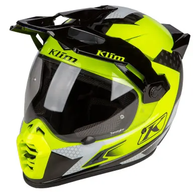 Place Order Klim Krios Pro Helmet ECE/DOT Charger Hi-Vis