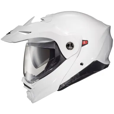 Weekend Sale Scorpion EXO-AT960 Gloss White Helmet