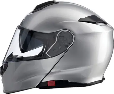 Limited Edition Z1R Solaris Modular Silver Helmet