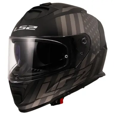 LS2 Assault Flag Matte Black Gray Helmet Hot Deal