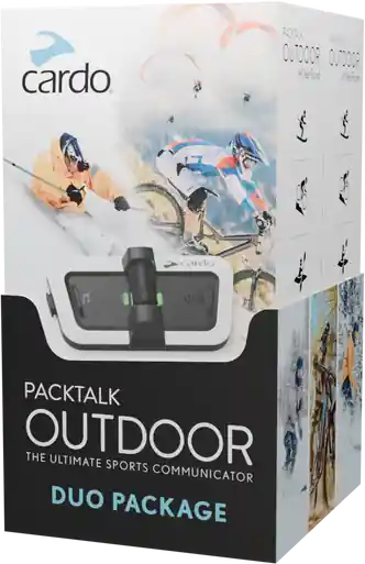 Latest Cardo Packtalk Outdoor Duo White