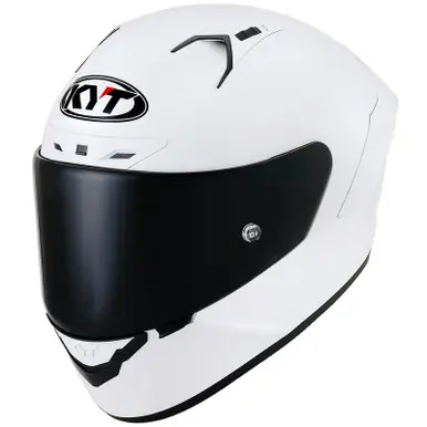 KYT NZ-Race Plain White Helmet Weekend Sale