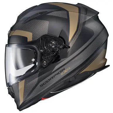 Authentic Scorpion EXO Ryzer Evolution Gold Helmet