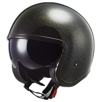 Get Yours LS2 Spitfire Disco Gold Black Helmet