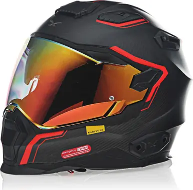 Free Shipping Nexx XWST 2 Carbon Zero 2 Matte Red Helmet