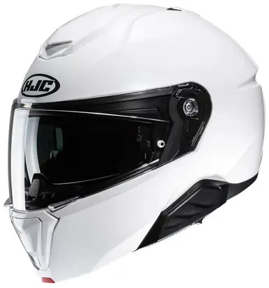 HJC i91 White Helmet Premium