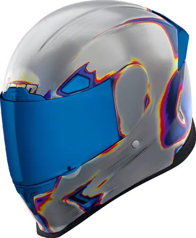 Icon Airframe Pro Re-Entry Silver Helmet Express Delivery