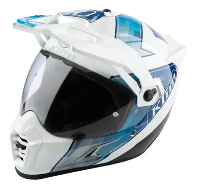 Klim Krios Pro Spectrum White Blue Helmet Sale