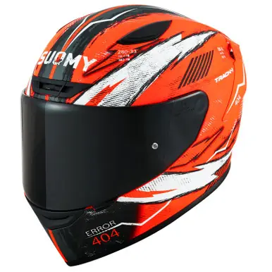 Low Price Suomy Track-1 404 Orange White Helmet