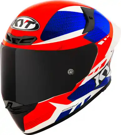 Sale KYT TT-Revo Gear Blue Red Helmet