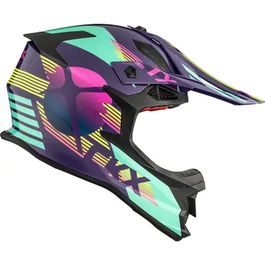 CKX TX319 Galactic Gloss purple Helmet Cheap