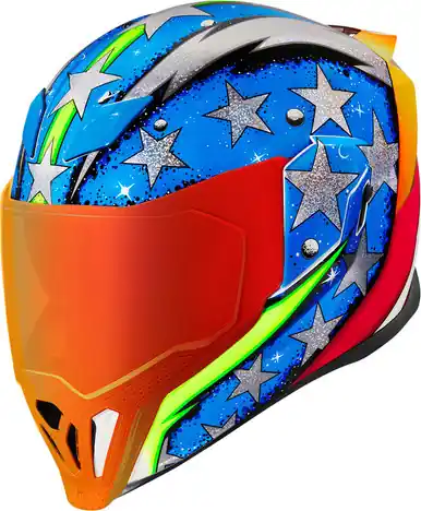 Icon Airflite Glory Space Force Helmet Handmade