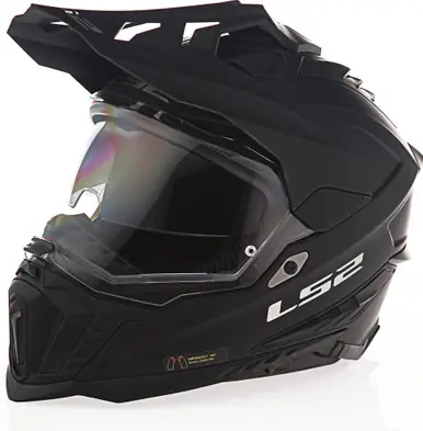 LS2 Explorer Solid Matte Black Helmet Money Back Guarantee