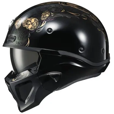 Exclusive Offer Scorpion EXO Covert X Open Face Helmet Kalavera