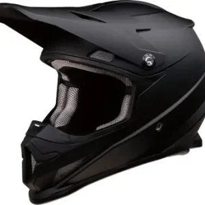 Z1R Rise Solid Flat Black Helmet Matte Direct From Factory