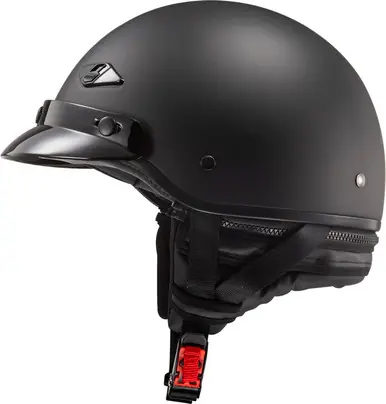 LS2 Bagger Solid Matte Black Helmet Special Offer